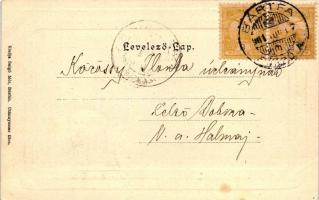 Bártfa, Népiskola; kiadja Salgó Mór / elementary school