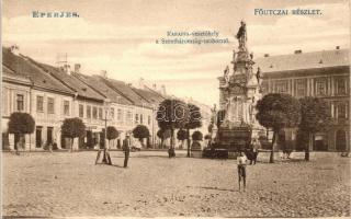 Eperjes, Karaffa vesztőhely, Bazár / monument, shops