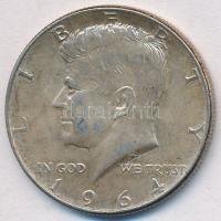Amerikai Egyesült Államok 1964. 1/2$ Ag "Kennedy" T:2
USA 1964. 1/2 Dollar Ag "Kenned...