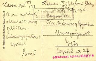 Kassa, Közigazgatási tanfolyam; Nyulászi Béla kiadása / school of public administration