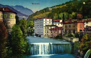 2 db RÉGI olasz városképes lap: Rovereto, Platzwiesen, Rotwand; vegyes minőségű / 2 old Italian post...