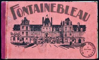 Fontainebleau postcards booklet with 19 postcards