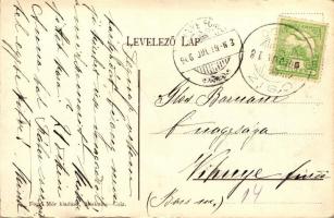 Csízfürdő, Fürdő vendéglő; Fogel Mór kiadása / spa restaurant