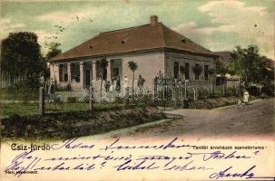 Csízfürdő, Tanítói árvaházak szanatóriuma; Fogel Mór kiadása / sanatorium