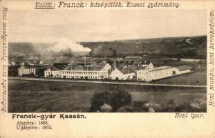 Kassa, Franck-gyár; Nyulászi Béla kiadása / Franck factory