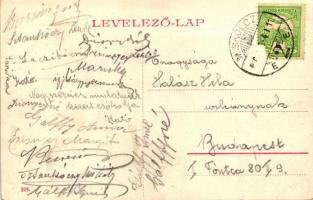 Miskolc, Horváth nagyszálloda, Fehér Kígyó gyógyszertár, Merkl Gyula és Pfliegler kereskedései