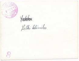 1942 Hidvéghy Vali, Benkő Gyula és Turay Ida a Lelki klinika című filmben, MFI fotó, jelzett, hátold...