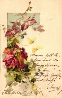 'Blumenranken' Serie 1056. Meissner & Buch, litho s: Klein