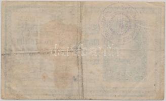 1918. 25K "3010" 3mm, sima hátlappal és "Heves Vármegye Tiszafüred Nagyközség 1901&qu...