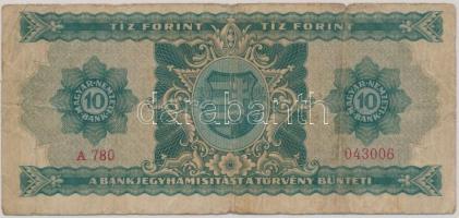 1946. 10Ft vízjeles T:III-
Adamo F1