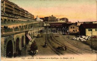 Algiers, Alger; Le Boulevard de la République (EK)