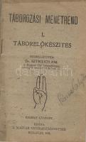 Tábori menetrend, táborelőkészítés.A Magyar Cserkészszövetség kiadása 1931