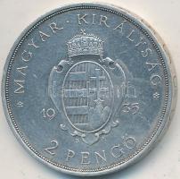 1935. 2P Ag "Pázmány" T:2 kis ph.
Adamo P7.1