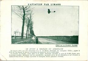 L&#039;Aviation par l&#039;Image; De Juvisy a Orleans en Aeroplane / aircraft (non PC) (EB)