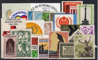 1896-1989 25 db régi és modern levélzáró