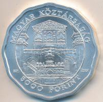 2007. 5000Ft Ag "Debreceni Református Nagytemplom" T:BU Tanúsítvánnyal