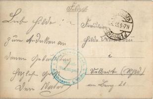 WWI German soldiers, hospital, nurses, group photo