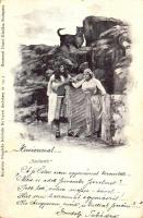 'Szulamit' előadás, Brummel József kiadása, 'Sulamit' performance, published by Brummel József