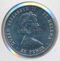 Szent Heléna 1981. 25P "Károly herceg és Diana" T:1-
Saint Helena 1981. 25 Pence "Pri...