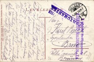 Pöstyénfürdő, Régi fürdők, sziget; kiadja Donáth Lipót versenyáruháza / spa buildings, island