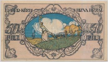 Sopron 1919. 50f városi szükségpénz T:III