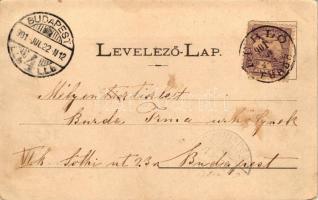 Lublófürdő, Iris villa, kiadja Szeiffert Endre / Villa Iriz