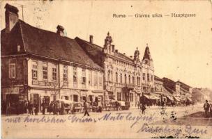 Ruma, Fő utca / Glavna ulica / Hauptgasse / main street