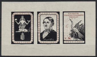 1941 Magyar Kir. Természettudományi társulat kisív