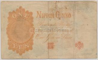 Japán / Alkotmányos Monarchia 1916. 1Y T:III,III-
Japan / Constitutional Monarchy 1916. 1 Yen C:F,VG...