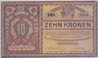 Somorja / hadifogolytábor 1916. 10K két nagybetűs sorozat T:I- sarokkopások