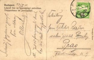 Budapest V. Igazságügyi Palota lépcsőháza; Taussig A