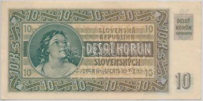 Szlovákia 1939. 10K "SPECIMEN" perforációval T:I-,II hajtatlan
Slovakia 1939. 10 Korun &qu...