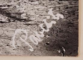 Pavetiti: Kőszeg, jelzett, üvegezett keretben, későbbi nagyítás, 17x21cm