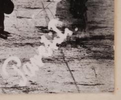 Pavetiti: Kőszeg, jelzett, üvegezett keretben, későbbi nagyítás, 17x21cm