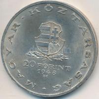 1948. 20Ft Ag "Táncsics" T:2,2- kis ph.
Adamo EM3