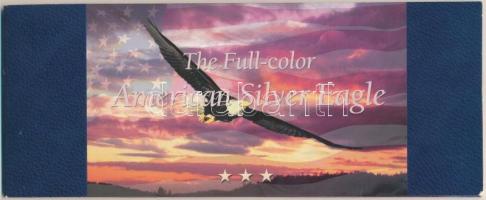 Amerikai Egyesült Államok 2002. 1$ Ag "Amerikai Sas" multicolor, dísztokban T:1
USA 2002. ...