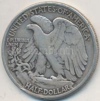 Amerikai Egyesült Államok 1939. 1/2$ Ag "Walking Liberty" T:3
USA 1939. 1/2 Dollar Ag &quo...