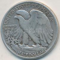 Amerikai Egyesült Államok 1943. 1/2$ Ag "Walking Liberty" T:3
USA 1943. 1/2 Dollar Ag &quo...