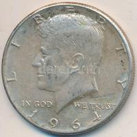 Amerikai Egyesült Államok 1964. 1/2$ Ag "Kennedy" T:2
USA 1964. 1/2 Dollar Ag "Kenned...