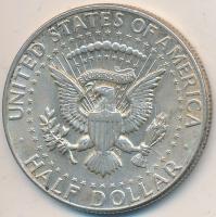 Amerikai Egyesült Államok 1964. 1/2$ Ag Kennedy T:2 USA 1964. 1/2 Dollar Ag Kennedy C:XF Krause KM#202