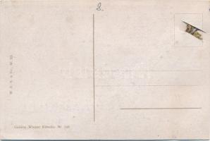 Für die Mutter; Galerie Wiener Künstler Nr. 360 / mother's day, real flowers attached s: K. M. ...