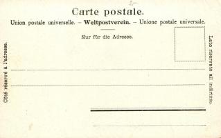 10 db megíratlan, hosszú címzéses svájci képeslap / 10 unused pre-1904 Swiss postcards