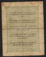 1848. kis hagyaték tétel "Kossuth-bankó" 1Ft,2Ft,5Ft,10Ft (2x) T:III,III/IV,IV