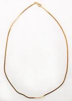 18 K arany lánc, jelzett / 18 C gold necklace 2,2 g