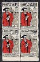 Szecessziós levélzáró Négyestömbben Pharmazeutische Ausstellung WIEN 1913