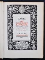 Dante, Alighieri - Karl Witte: Die göttliche Komödie. Berlin, 1925. Askanischer Verlag, rengeteg ill...