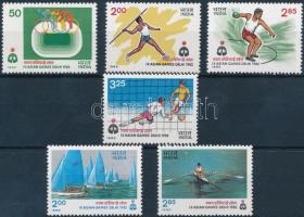 1982 Ázsiai sportjátékok sor Mi 926-929 + 930-931