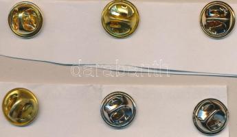 6db klf zománcozott fém sportjelvény, közte 1985. "Magyar Olimpiai Bizottság 1895 - Olimpiai Ak...