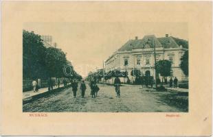 Munkács Sugárút, Járásbíróság / boulevard, District Court