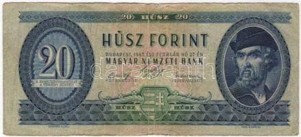 1947. 20Ft T:II/III